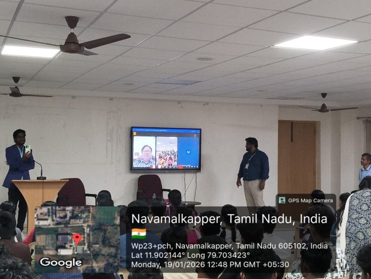National Startup Day programme organized by  IIC team in SVCET on 19 January 2026