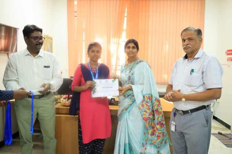 SVCET got Third Place in Pondicherry University Inter-Collegiate Cricket for Boys on 6th February 2026