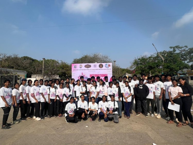 SVCOPTians Walkathon Participation @ Pondy Rock Beach