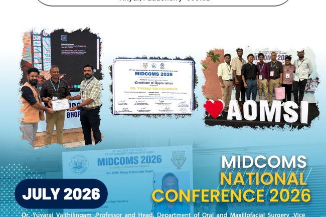 Faculty Spotlight Dr. Yuvraj Vaithilingam as Keynote Speaker at MIDCOMS 2026!