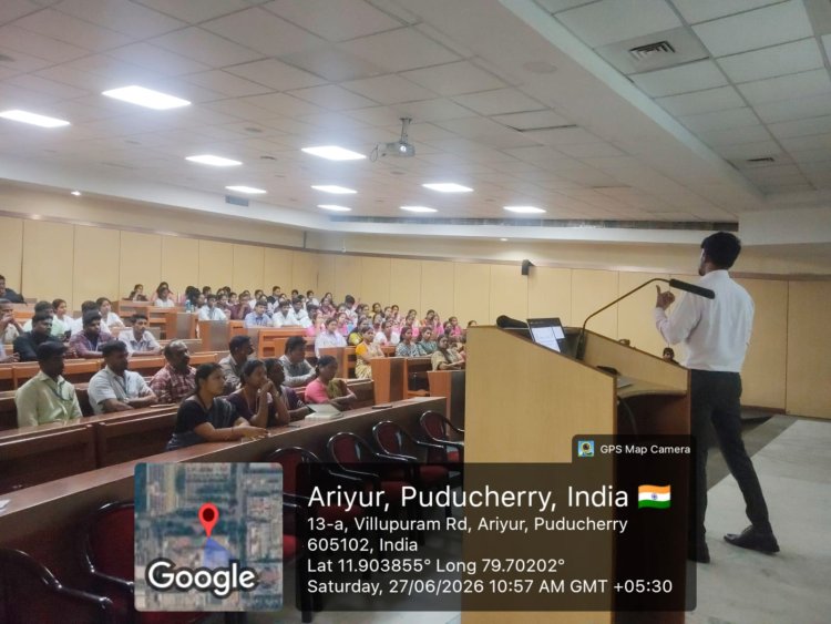SVCET   have organized R & D talk for all faculty members of SVGI on 27.06.2026