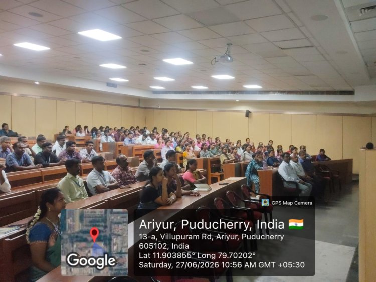SVCET   have organized R & D talk for all faculty members of SVGI on 27.06.2026