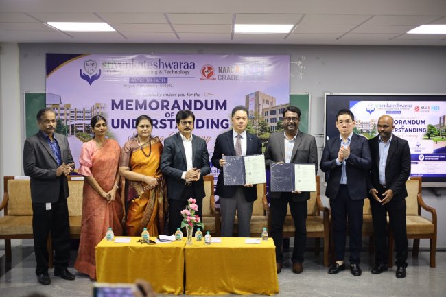 SVCET Signed MoU with Dongguk University Republic of Korea on 08 August 2026